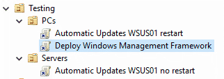 Group Policy OUs